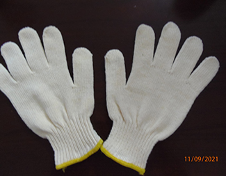 10Gauges cotton gloves