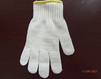 Natural White Work Cotton Gloves